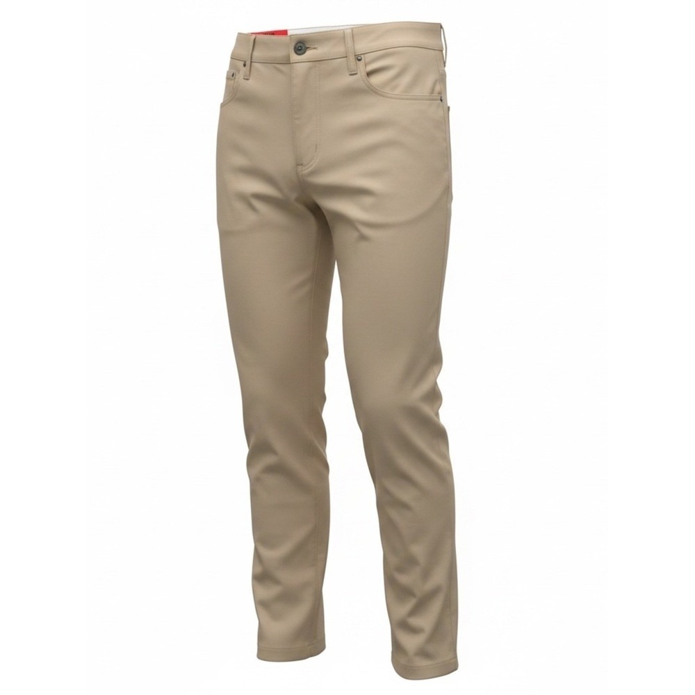 Ben Sherman Men's Khaki Slim Chinos